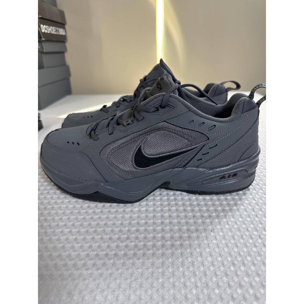 Nike Training Shoes Mens 10.5 Air Monarch IV Grey Cross Training 416355-003 EUC